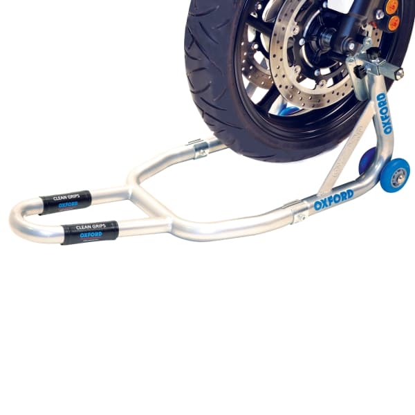 Oxford Premium framlyft för motorcykel, 300 kg, gaffelmontering