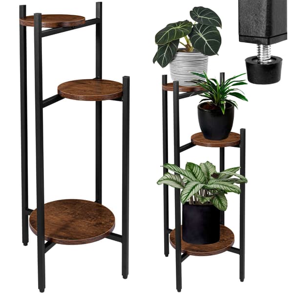 Tretorri Rustik loft stående blomsterstander