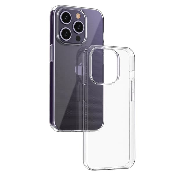 iPhone 15 Pro Ultra Clear Cover i Transparent
