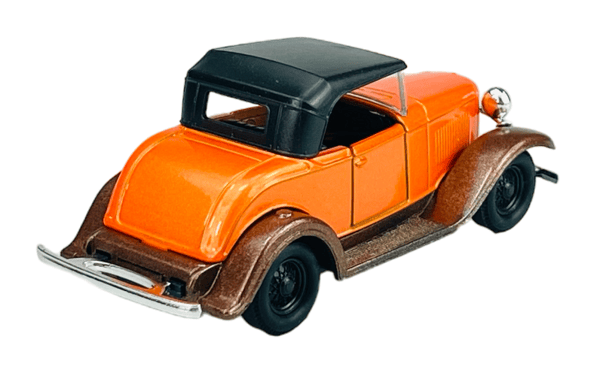 Welly VANHA timer ford model A roadster katolla oranssi 1:34 98875