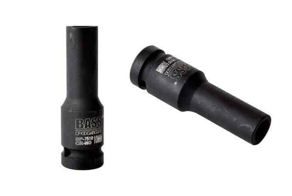 Impaktnøgle 10 mm, 1/2", lang