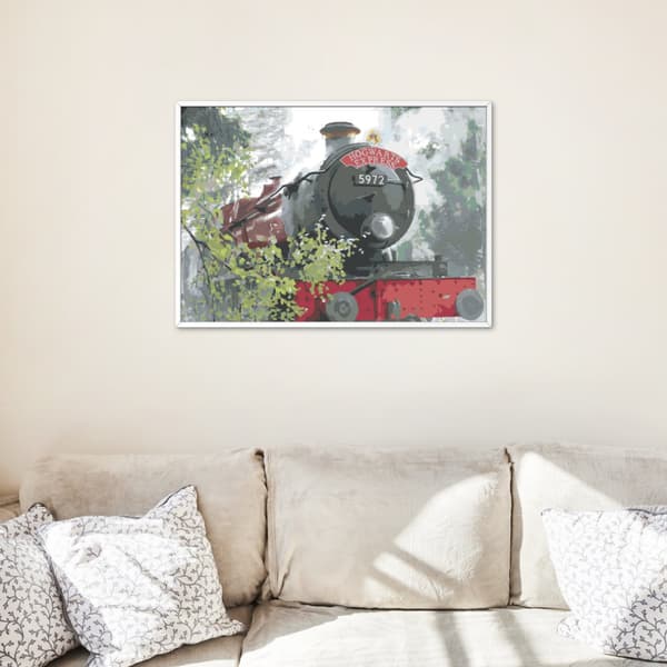 MÅLA MED SIFFROR Bilder att måla - Hogwarts Express 50x40 cm