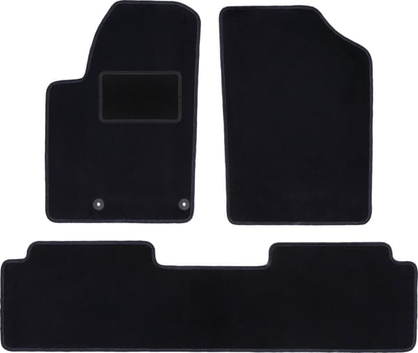 Velour gulvmåtter sæt til Citroen Berlingo I kombivan, Multispace (1996-2010)