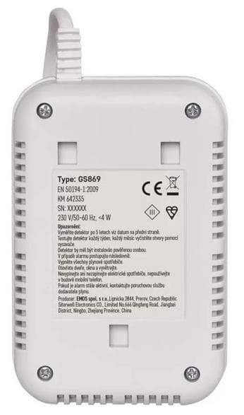 Emos GS869 gasdetektor