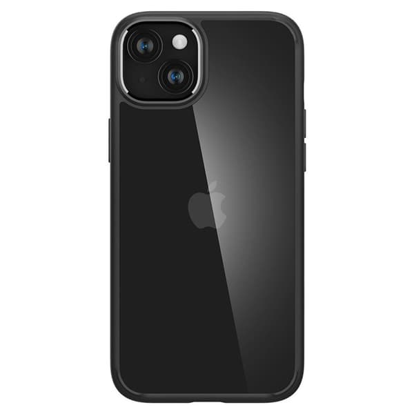 Spigen Ultra Hybrid - Etui til iPhone 15 (Mat Sort)