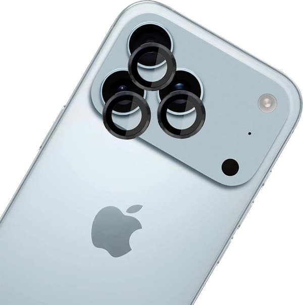 Apple iPhone 17 Pro / 17 Pro Max - 3mk linssinsuoja Pro musta