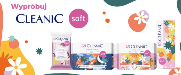 035596 HH Cleanic Blød Nat Sanitetsbind 8 stk (folie)