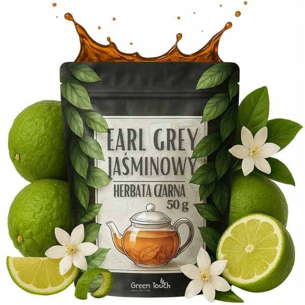 Sort te Earl Grey Jasmine 50 g Ceylon Bergamot med Jasmin Kvalitet