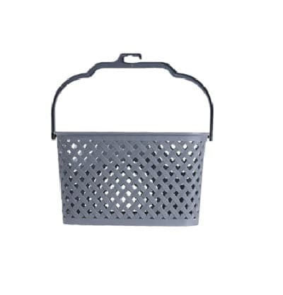 Kurv med clipsholder, universal, 21x14x13 cm