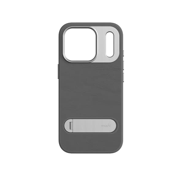 Moshi Kameleon MagSafe - iPhone 17 Pro cover med stativfunktion (midnatsgrå)
