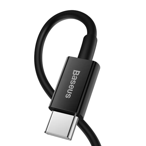 Baseus Superior -sarjan USB-C - Lightning-kaapeli, 20W, PD, 1m (musta)