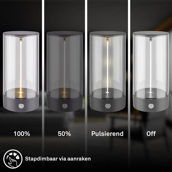 Trådlös USB LED-bordslampa - dekorativ Sovrum Vardagsrum