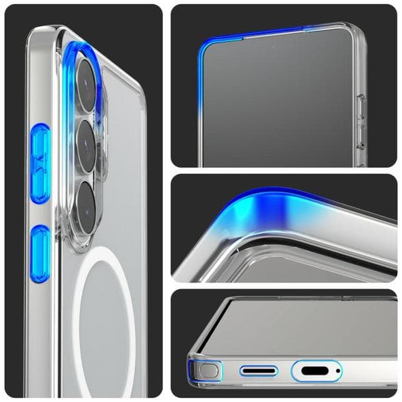 Etui ARAREE Duple M för Galaxy S26 MagSafe Transparent