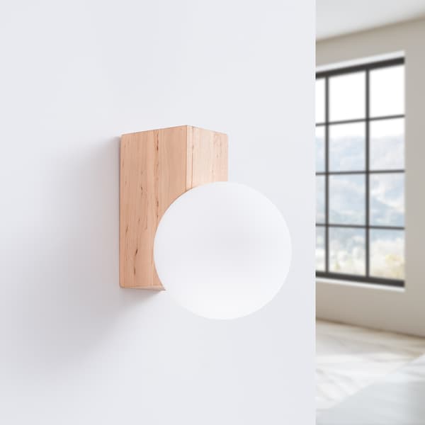 SEINÄVALAISIMEN BULB01 G9 LUONNONPUUTA SOLLUX SL.1682