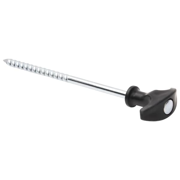 vidaXL Tältpinnar, 12 st, 20 cm, Ø7 mm, galvaniserat stål