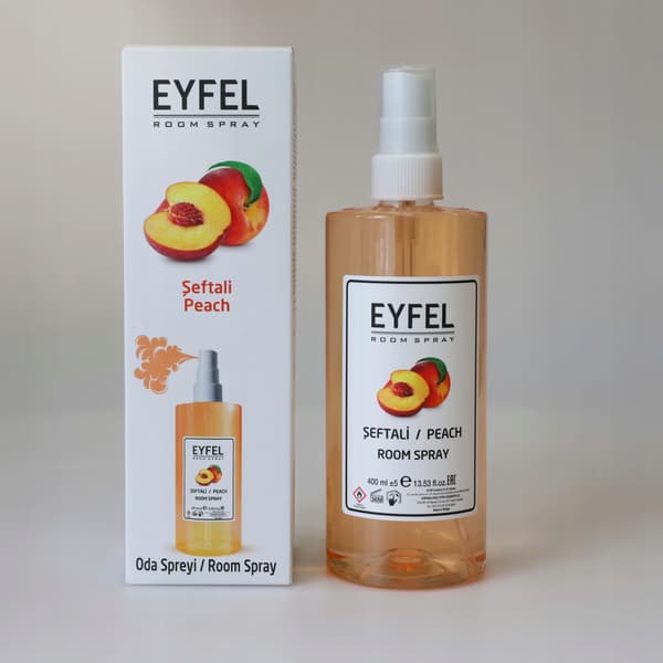 Eyfel - Fersken Rumfrisker Spray 400ml
