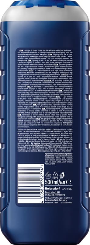 NIVEA Sport duschgel 500 ml