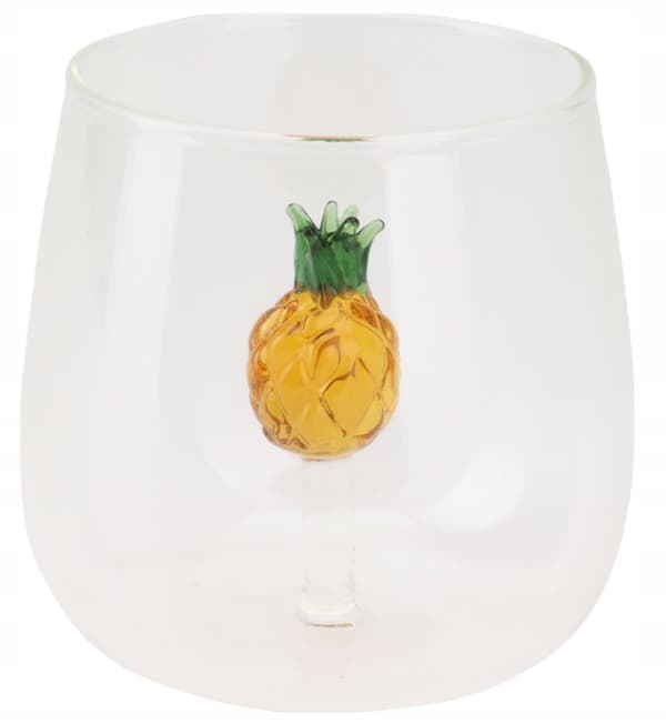 Juleglas til drinks med en figur indeni, 400 ml