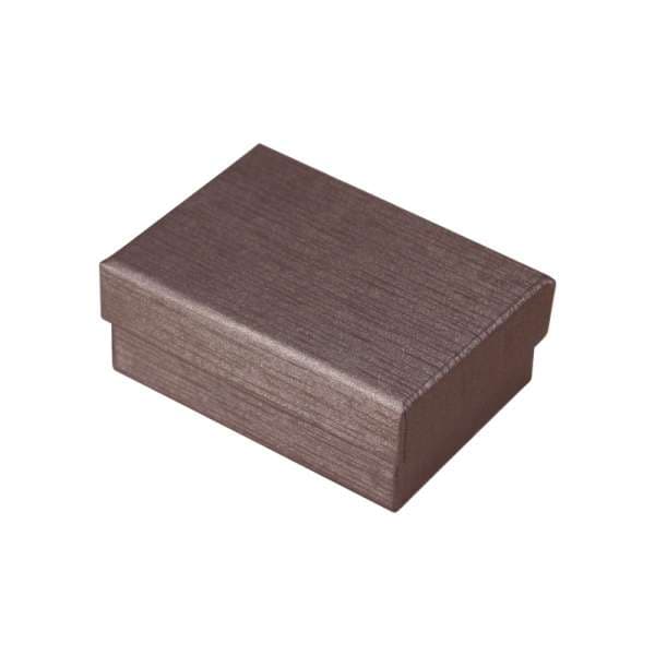 Brun dekorativ universal smyckeskrin