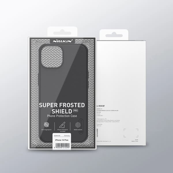 Nillkin Super Frosted Shield Pro iPhone 14 Plus Bagcover Sort