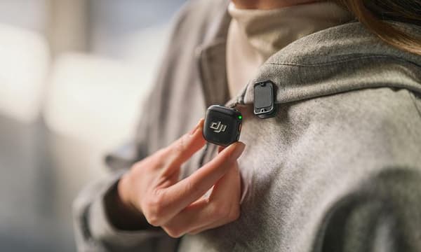 DJI Mic 3 Mikrofonsändare Svart