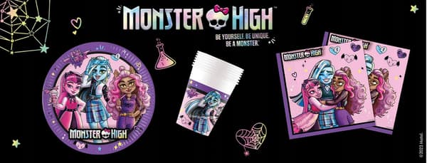 MONSTER HIGH paperiset lahjapussit 4 kpl.