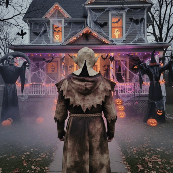 Halloween vampyrmask