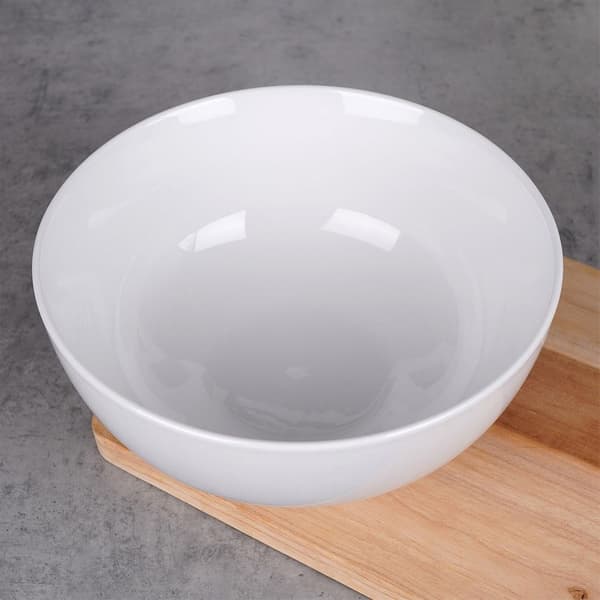 Vit porslinsskål 20 cm, 1,6 l
