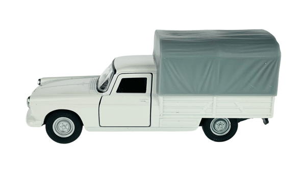 Welly OLD timer 1968 Peugeot 404 pickup vit 1:34 43776