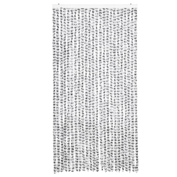 vidaXL Flugnät ljusgrå/mörkgrå 100x200 cm