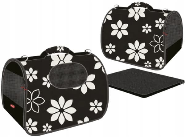 ZOLUX NOMAD FLOWER -kuljetuskassi 50,5 × 25 × 33 cm