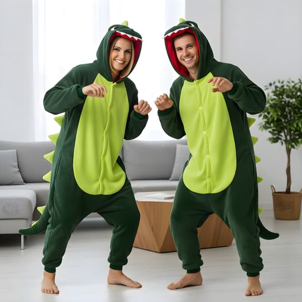 Kigurumi dinosauriepyjamas M: 155-165cm