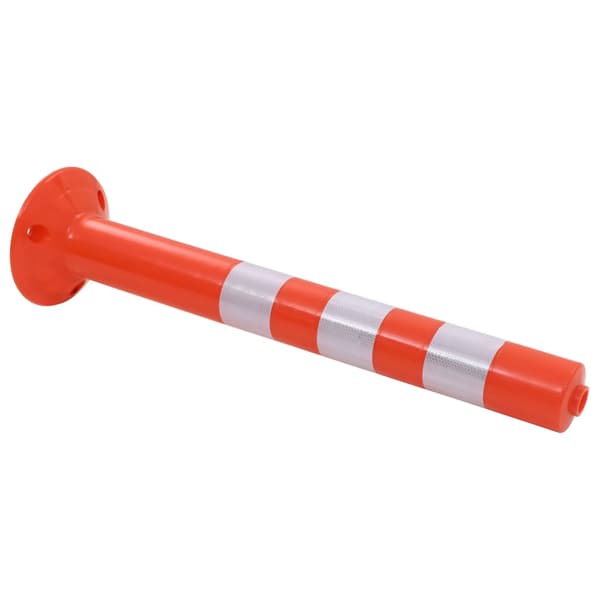 vidaXL vejpullerter i plastik, 5 stk., 75 cm