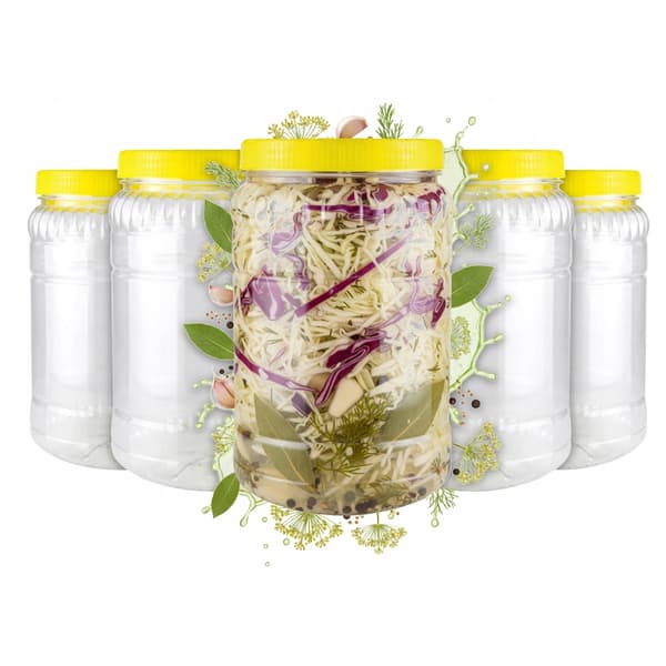 3l multifunktionel plastikbeholder til tinkturer og mad