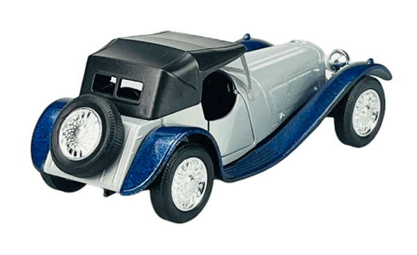 WELLY OLD TIMER SS JAGUAR 100 MED TAG SØLV 1:34 98876