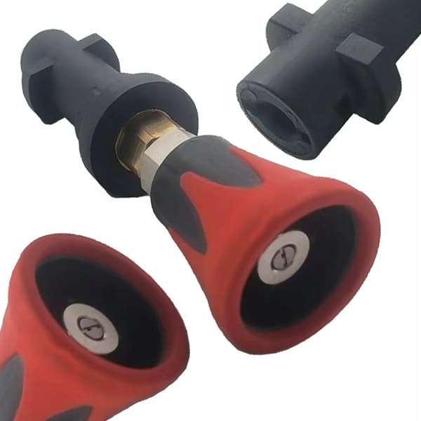 Kärcher minilans med flat jetmunstycke 40° röd bajonett K2-K7 4000PSI