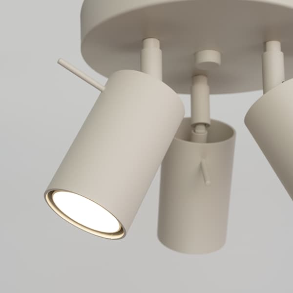RENGASKOHDEVALAISIN 3 GU10 BEIGE SOLLUX SL.1497