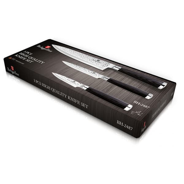 SÆT MED 3 KNIVE BERLINGER HAUS BH-2487 PRIMAL GLOSS