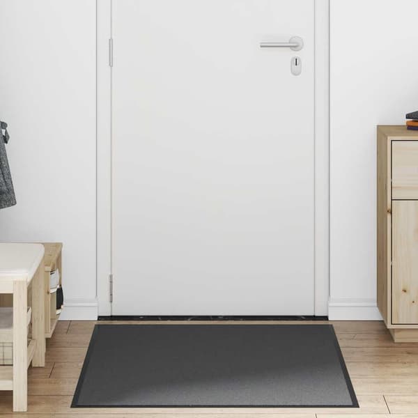vidaXL dørmåtte antracit 90x120 cm