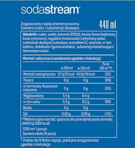 Sodastream Lipton Iste Persika + Pepsi + 7up 3-pack koncentrat
