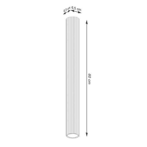 DOWNLIGHT CARBON 1 GU10 SORT ALU SOLLUX SL.1572