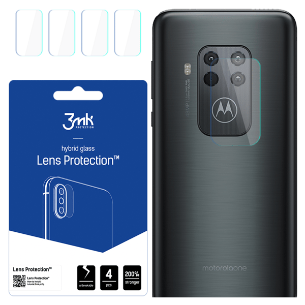 Motorola One Zoom - 3mk linsebeskyttelse