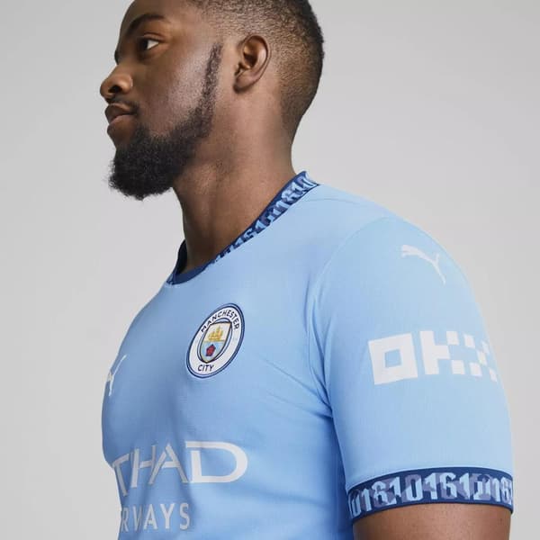 Puma MCFC AMERICAN JERSEY REPLICA herrtröja blå 77507501 r S