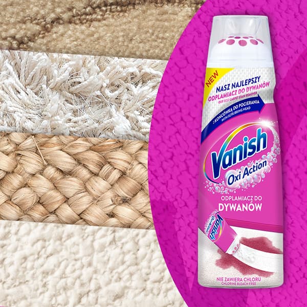 011728 Vanish Oxi Action Præcis pletfjerner til tæpper 195ml