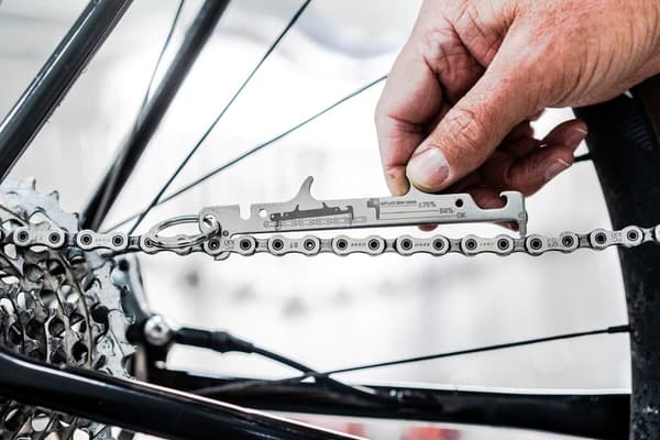 Lezyne Kædemåler Sølv Kæde Slidmåler