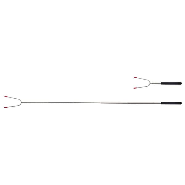 Udendørs ildstedspind udvidelig stål 24,5-86 cm