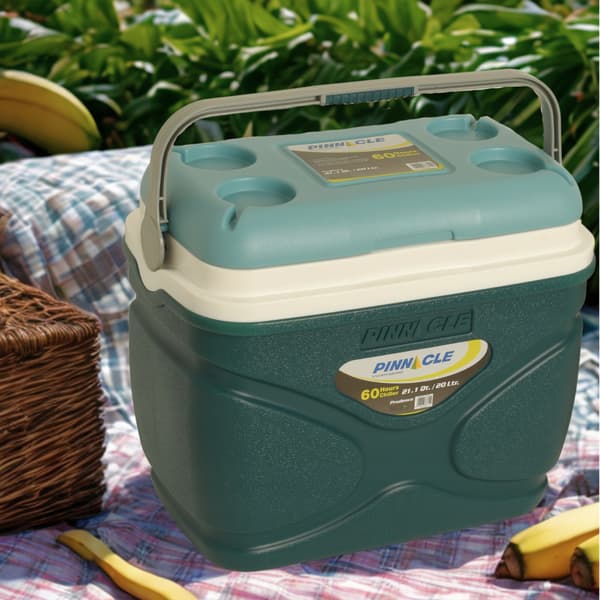 Stor Pinnacle 20L blå køletaske + 3 500ml køletasker