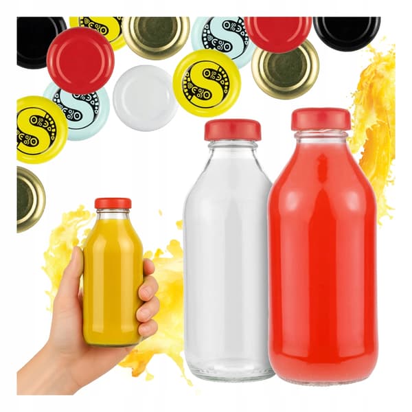 50x JUICEFLASKA 330ml + KORK