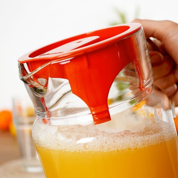 Glaskande med låg 1,75 l