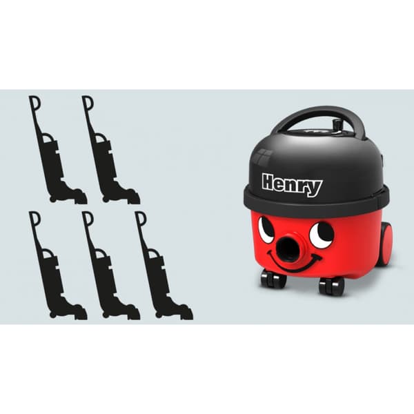 Numatic Henry HVR200 pölypussillinen imuri, 9 l